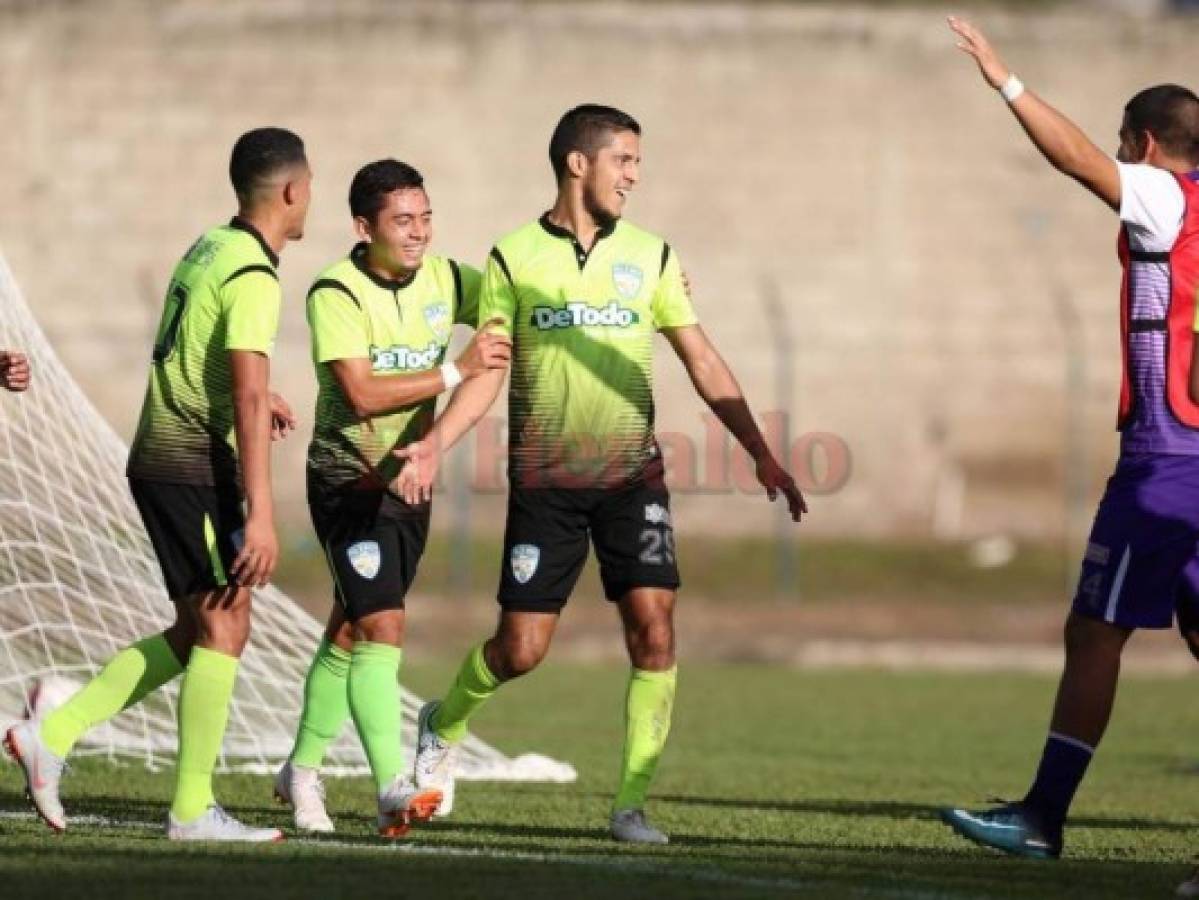 Real de Minas golea 3 - 0 al Honduras de El Progreso y consigue su primer triunfo en el Clausura