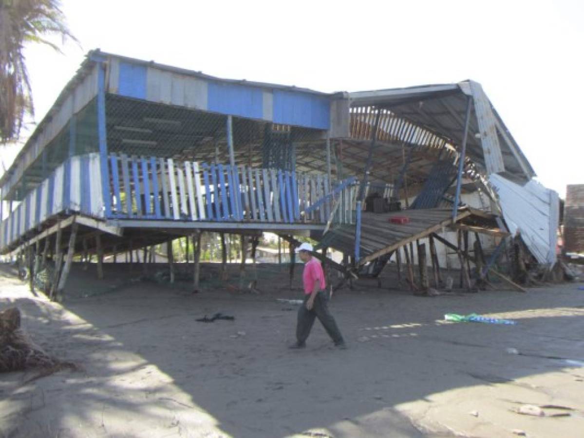 Emergencia municipal en Marcovia por marejadas