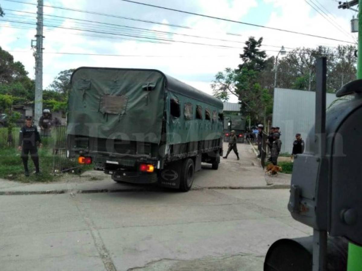 Pandilleras trasladadas de San Pedro Sula a Támara estarán en un módulo recién construido