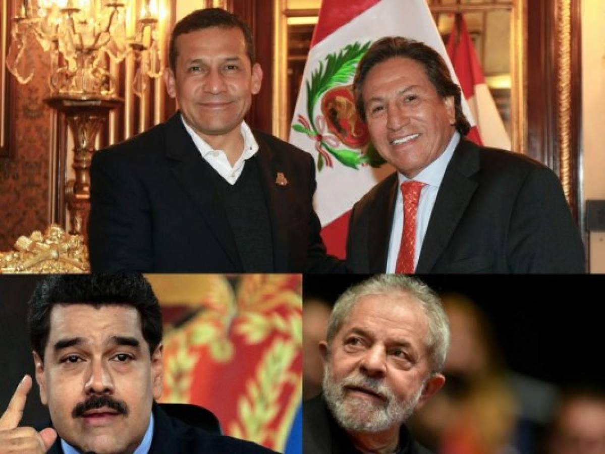 Políticos acusados por el caso Odebrecht en América Latina