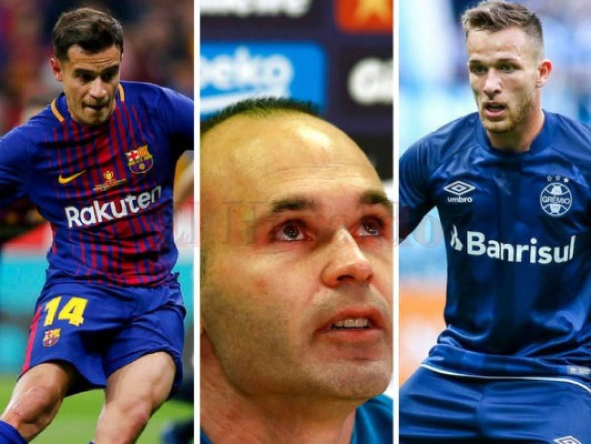Arthur o Coutinho... ¿Quién reemplazará a Iniesta en el Barça?