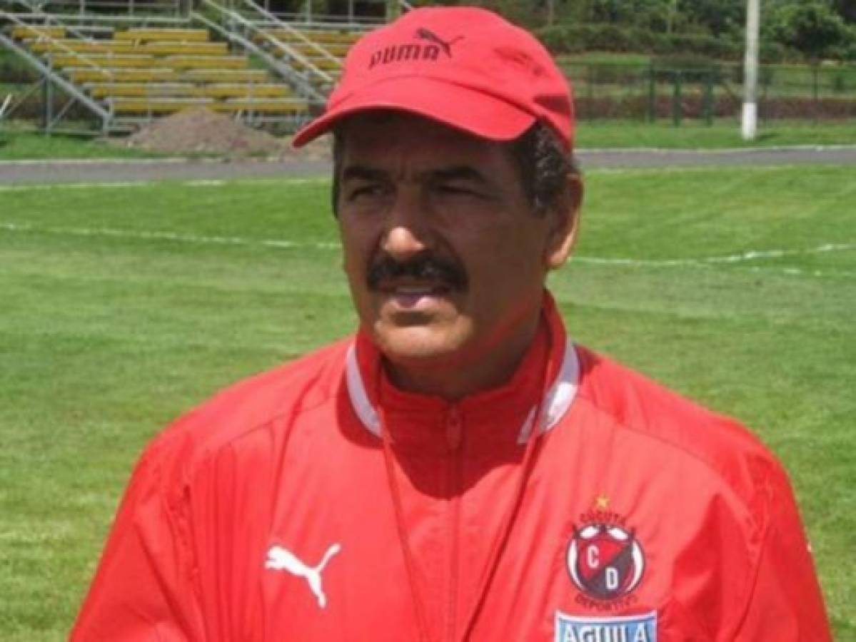 Jorge Luis Pinto como entrenador del Cúcuta.