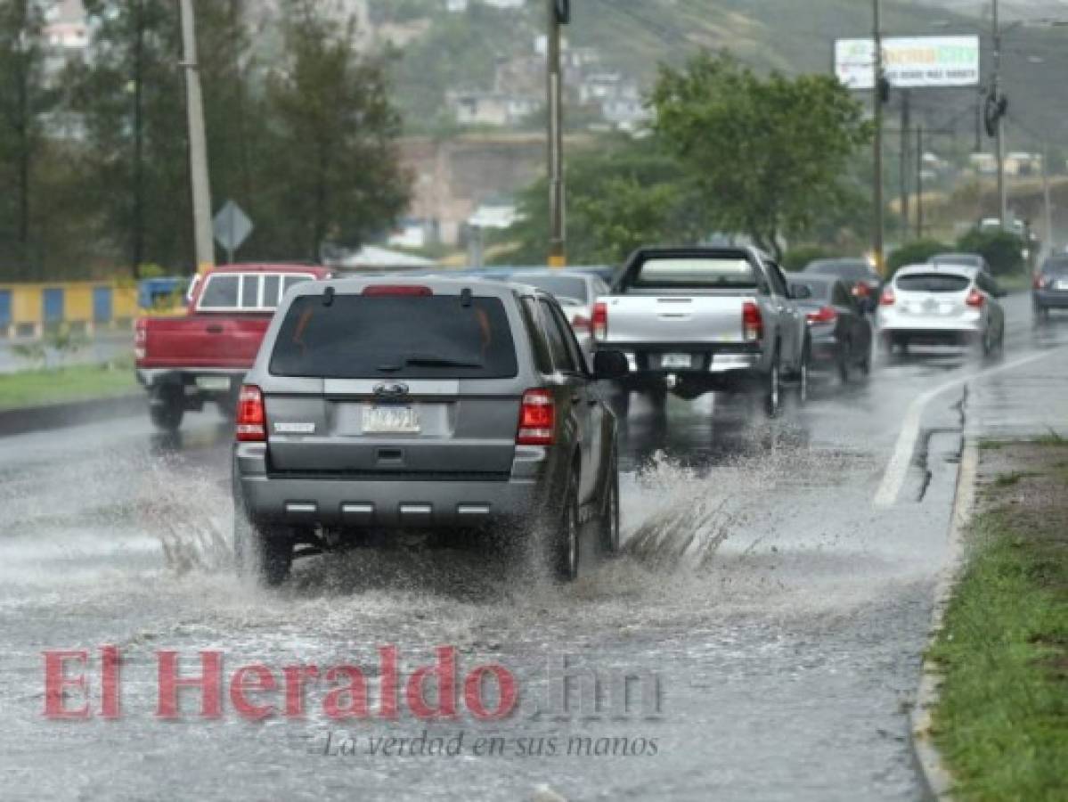 Fuertes lluvias se registran este miércoles en la capital de Honduras