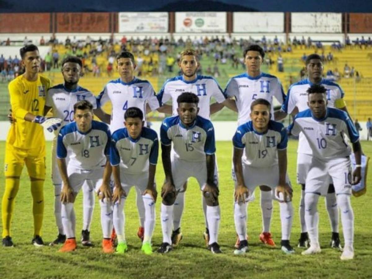 Selección de Fútbol de Honduras venció a El Salvador en centroamericano sub 19 en Comayagua