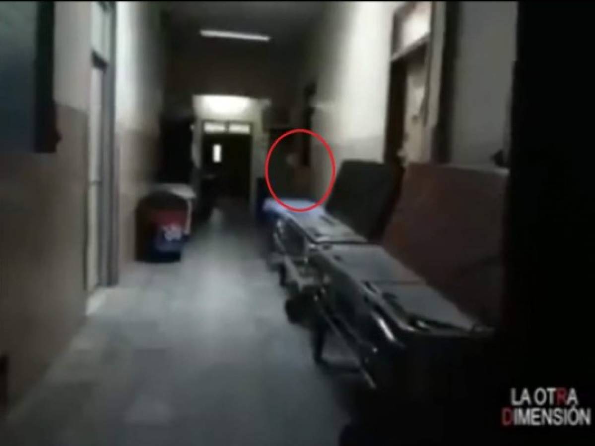 Video capta a supuesto fantasma en un hospital de Honduras