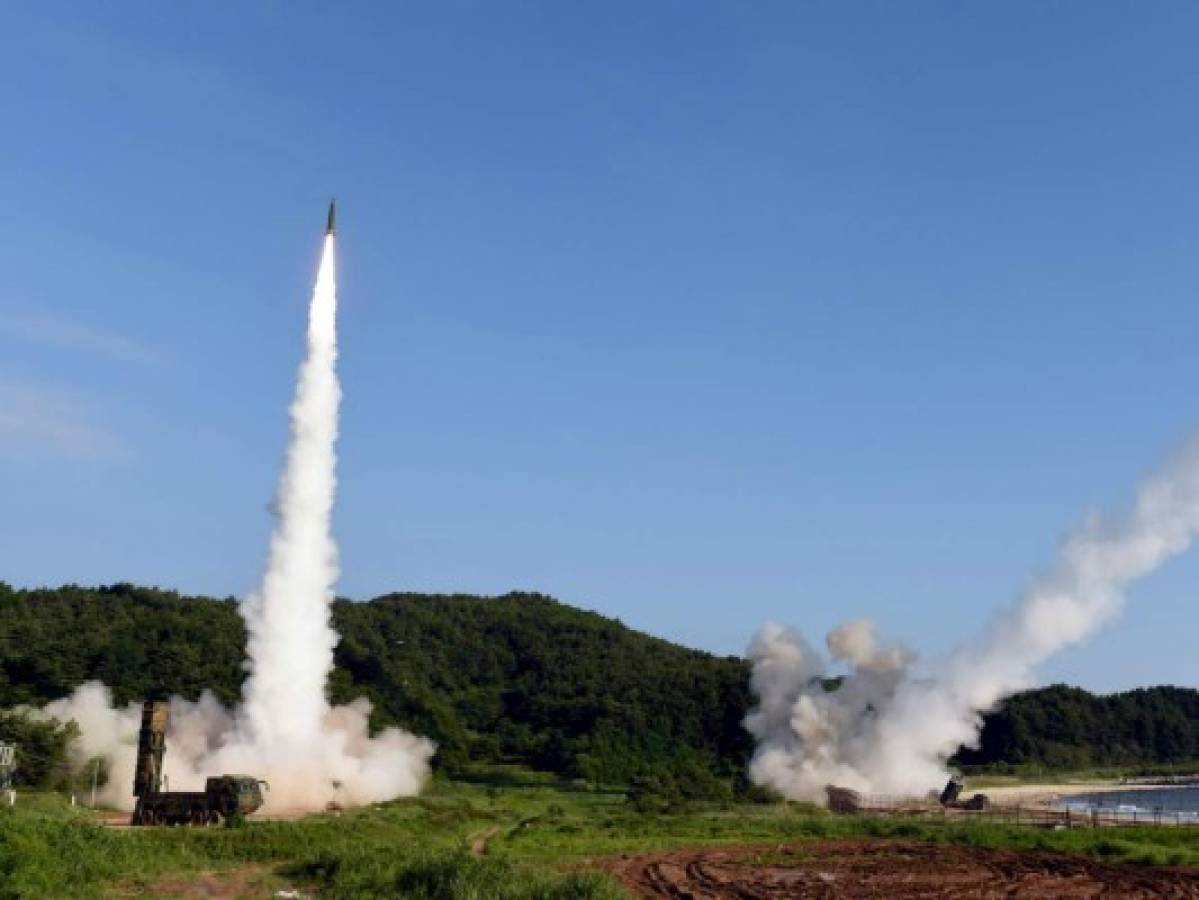 EEUU y Corea del Sur lanzan advertencia a Pyongyang probando misiles