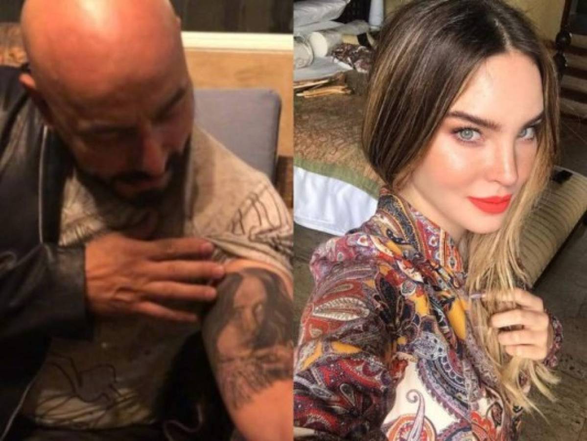 Lupillo Rivera supera el desamor y se borra el tatuaje de Belinda en el brazo