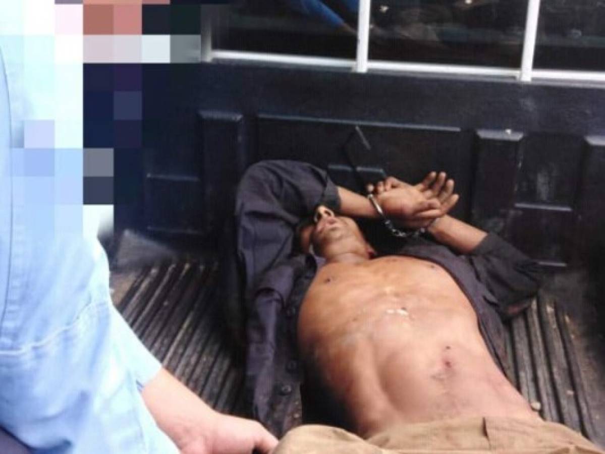 Hombre resulta herido tras enfrentarse a tiros con la Policía en El Paraíso