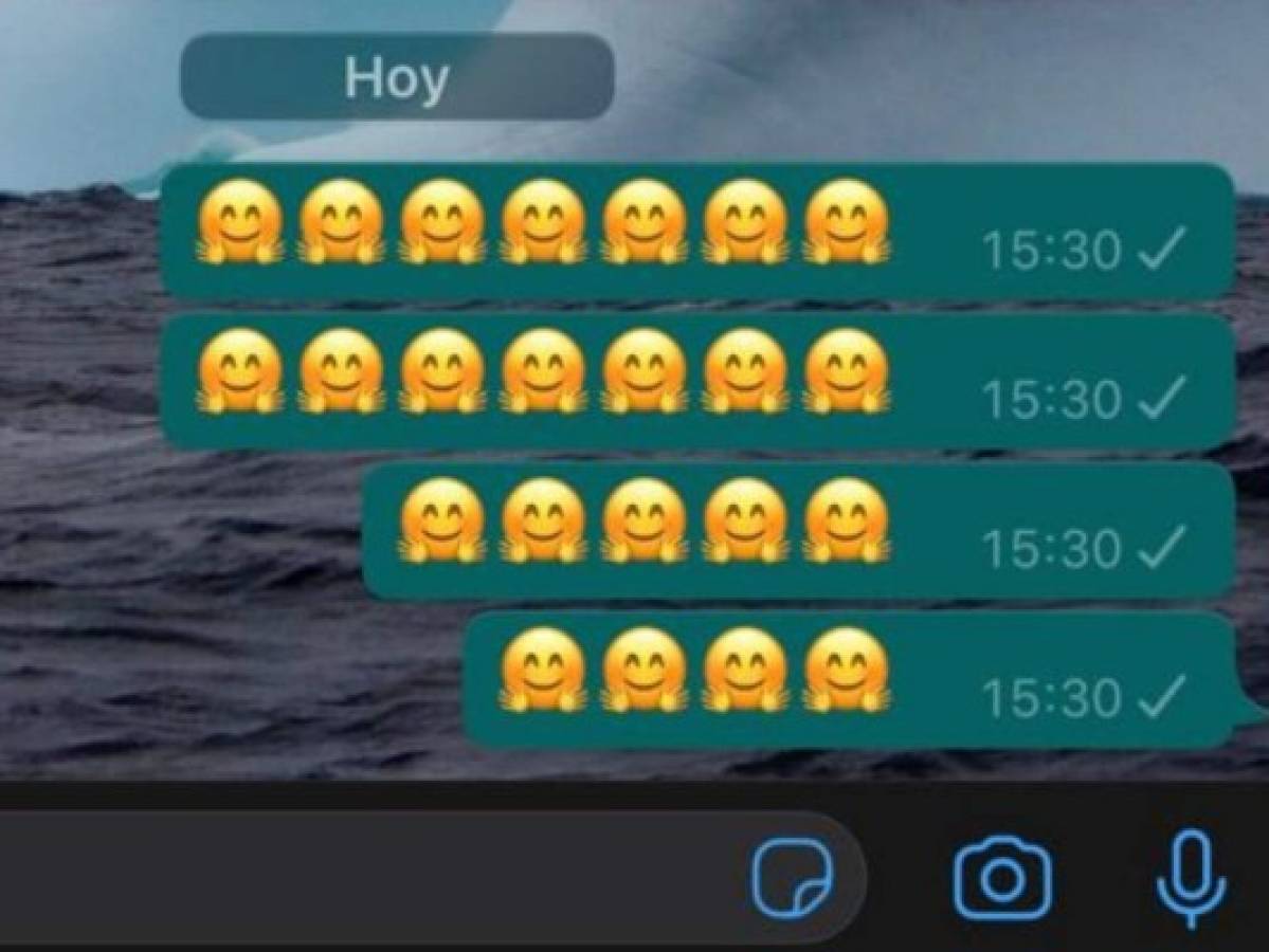 WhatsApp: ¿conoces el verdadero significado del emoji de la carita abrazada?