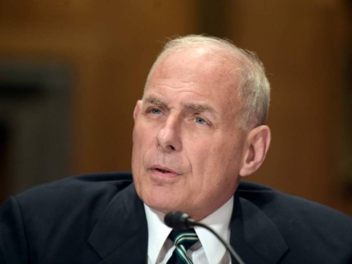 John Kelly califica de 'milagro' la reducción de la violencia en Honduras