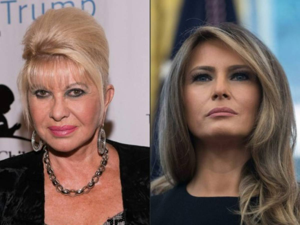 Melania Trump se irrita con Ivana, que se dice primera dama