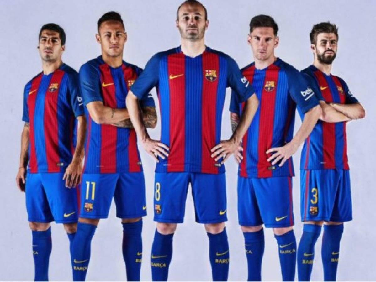 Presentan nuevo uniforme del FC Barcelona