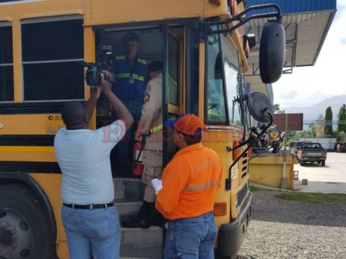 Revisión a unidades de transporte previo a Semana Morazánica se extenderá hasta el 28 de septiembre