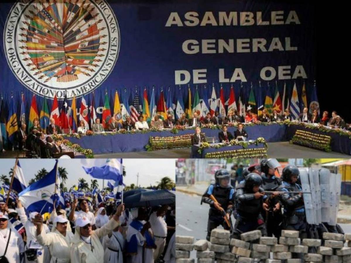Consejo Permanente de la OEA analiza mañana la crisis de Nicaragua
