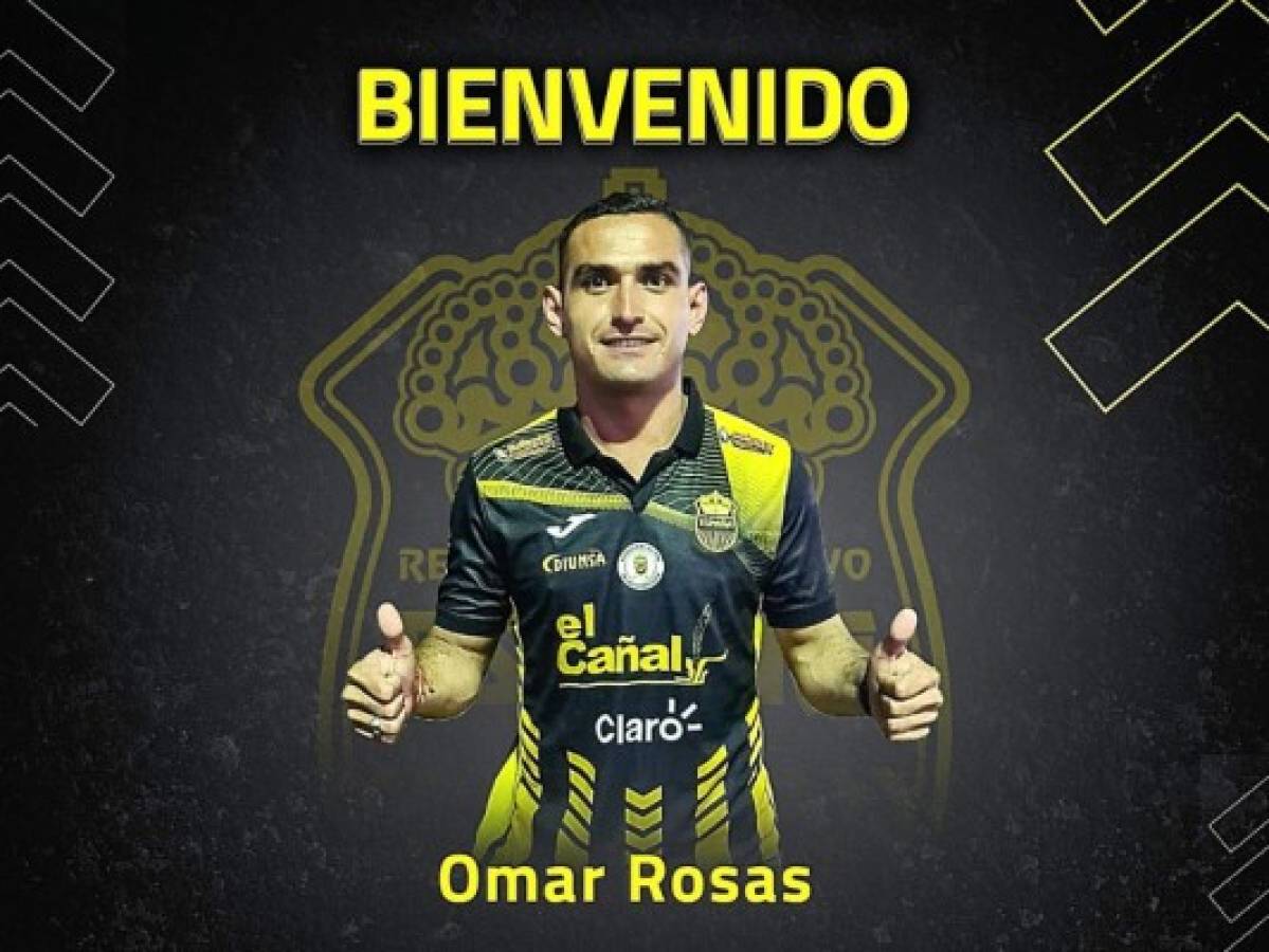 Omar Rosas es el nuevo fichaje del Real España  