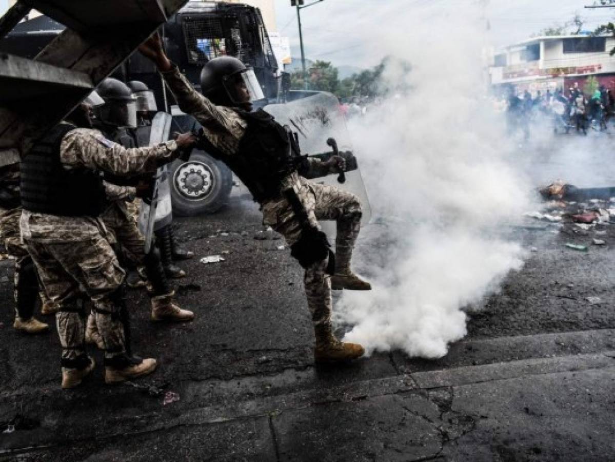 Violentas protestas en Haití por escasez de combustibles
