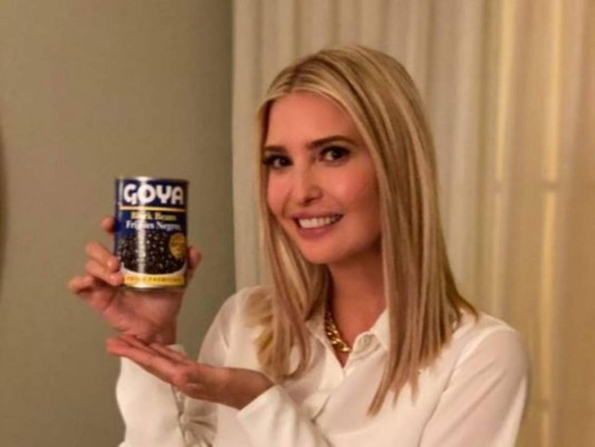 Ivanka Trump defiende su controversial tuit sobre frijoles Goya