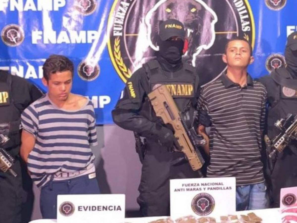Capturan a presuntos mareros 'El Mono” y 'El Calbata” en Villanueva, Cortés