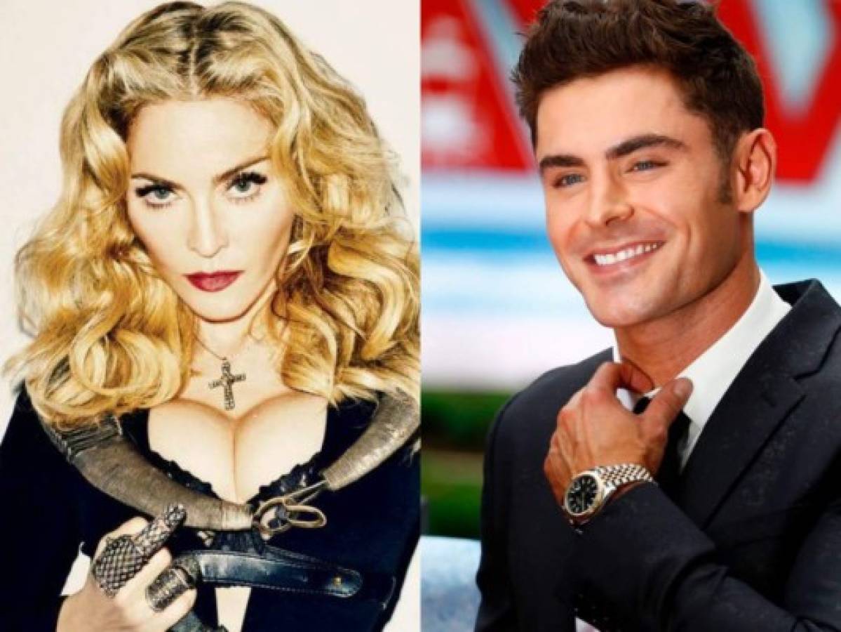 ¿Surge un nuevo romance? Zac Efron asegura que la cantante Madonna 'es cautivadora'