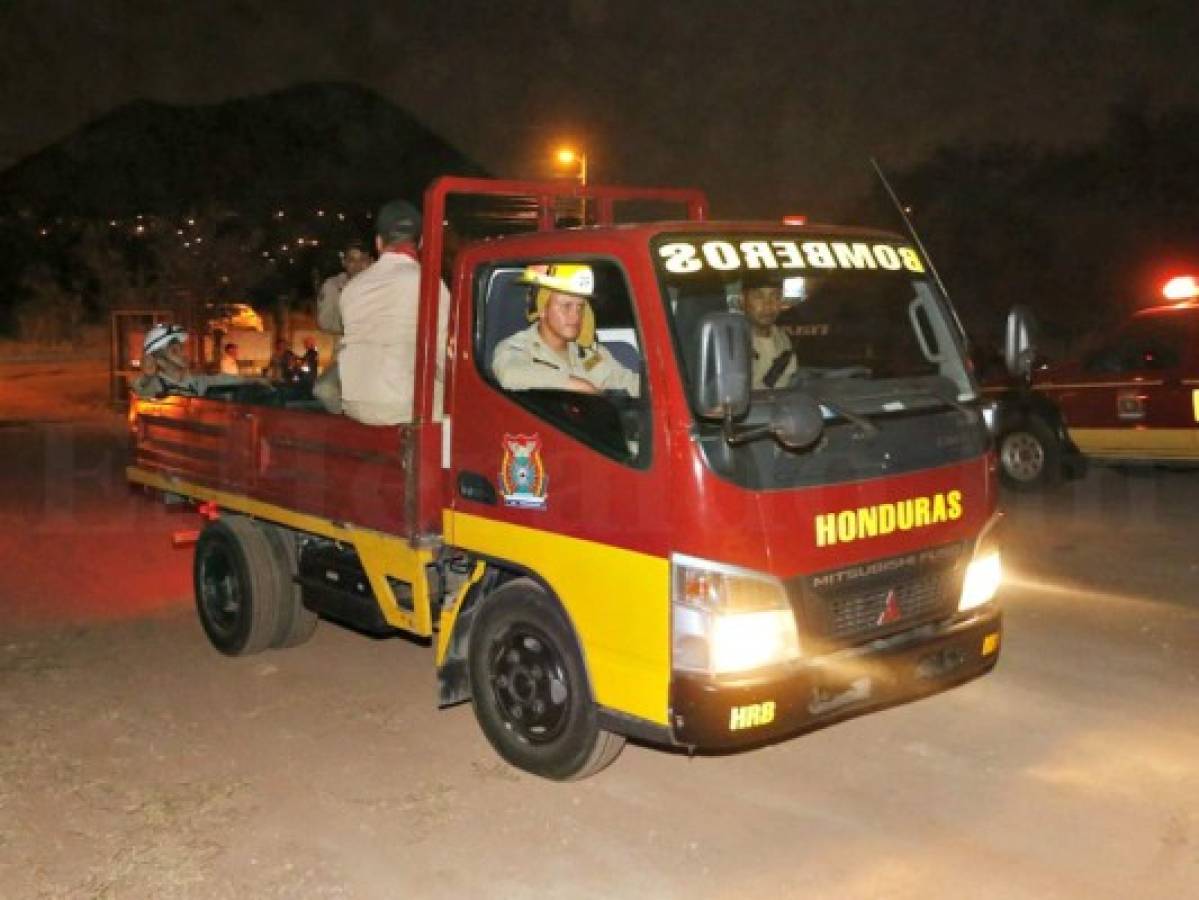 Honduras: Bomberos y Copeco controlan y extinguen fuego en El Hatillo