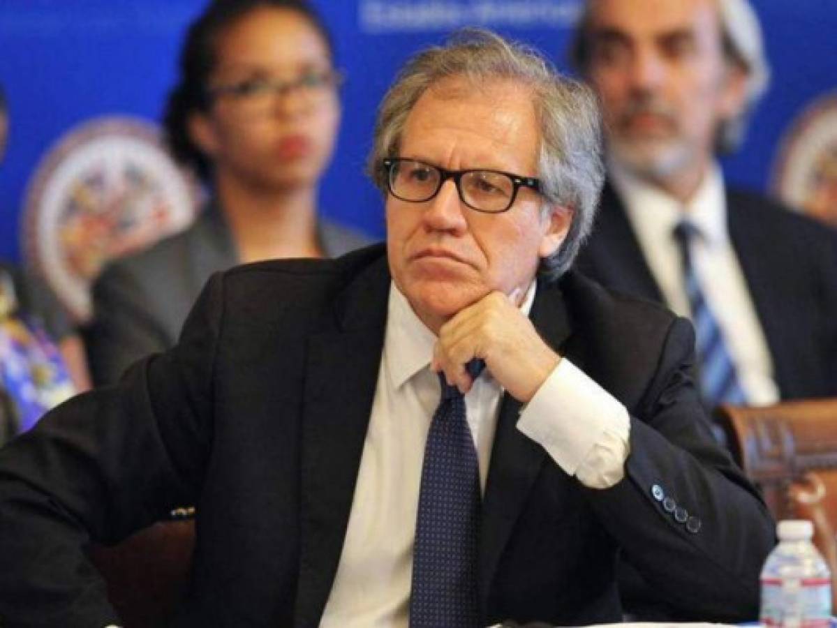 Luis Almagro introdujo otra agenda en respuesta a carta del presidente Juan Orlando Hernández