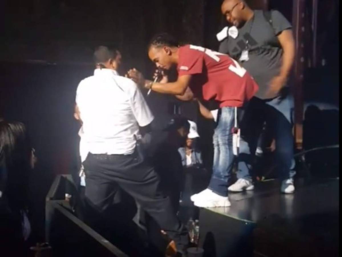 Ozuna justifica por qué golpeó a guardia de seguridad hondureño