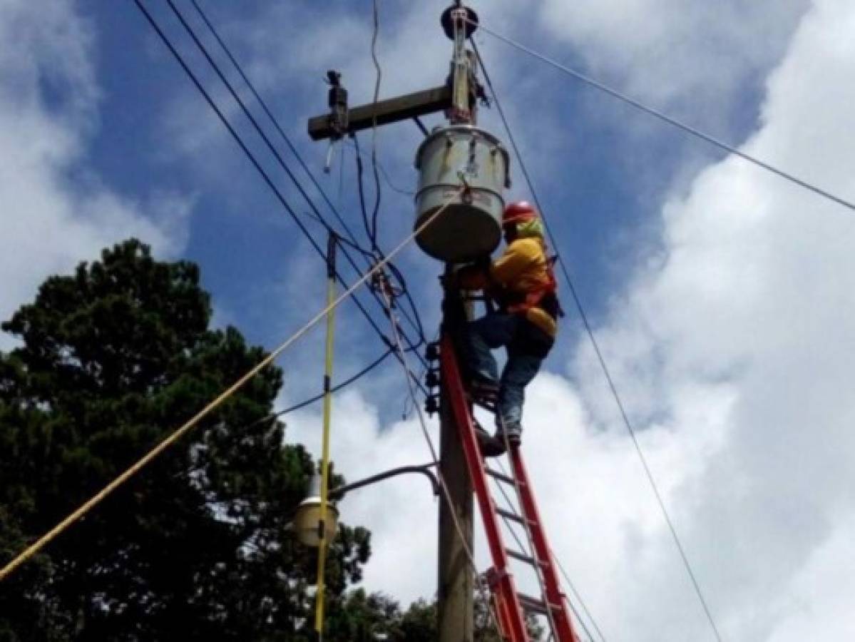 Zonas de Honduras que estarán sin electricidad el domingo 18 de noviembre