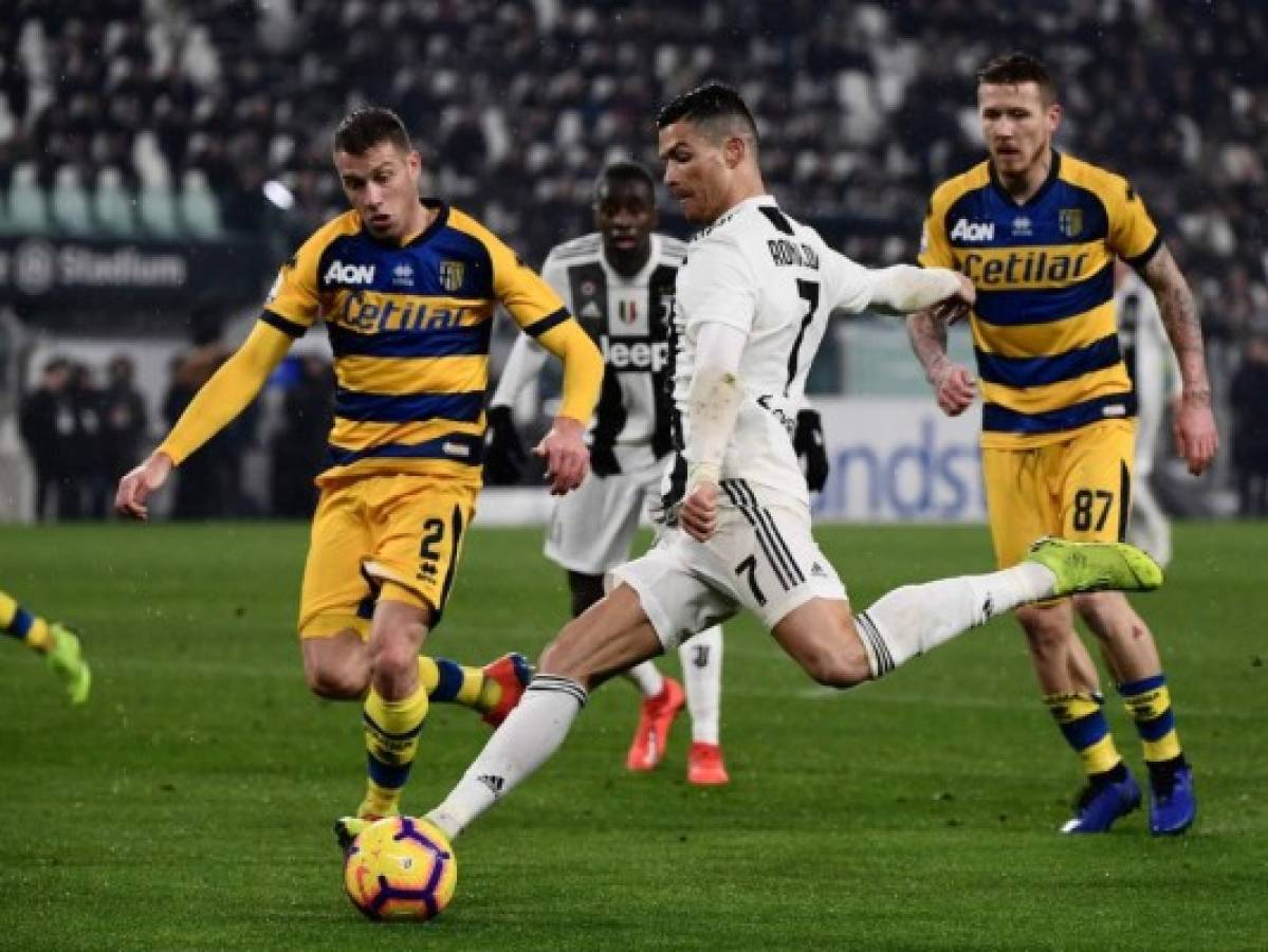 Juventus empata 3-3 ante Parma pese a doblete de Cristiano Ronaldo