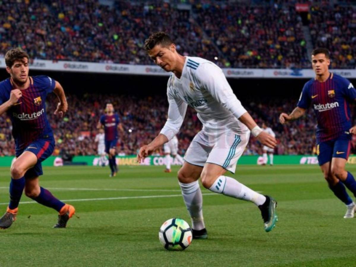 Barcelona y Real Madrid empatan 2-2 en el clásico de España