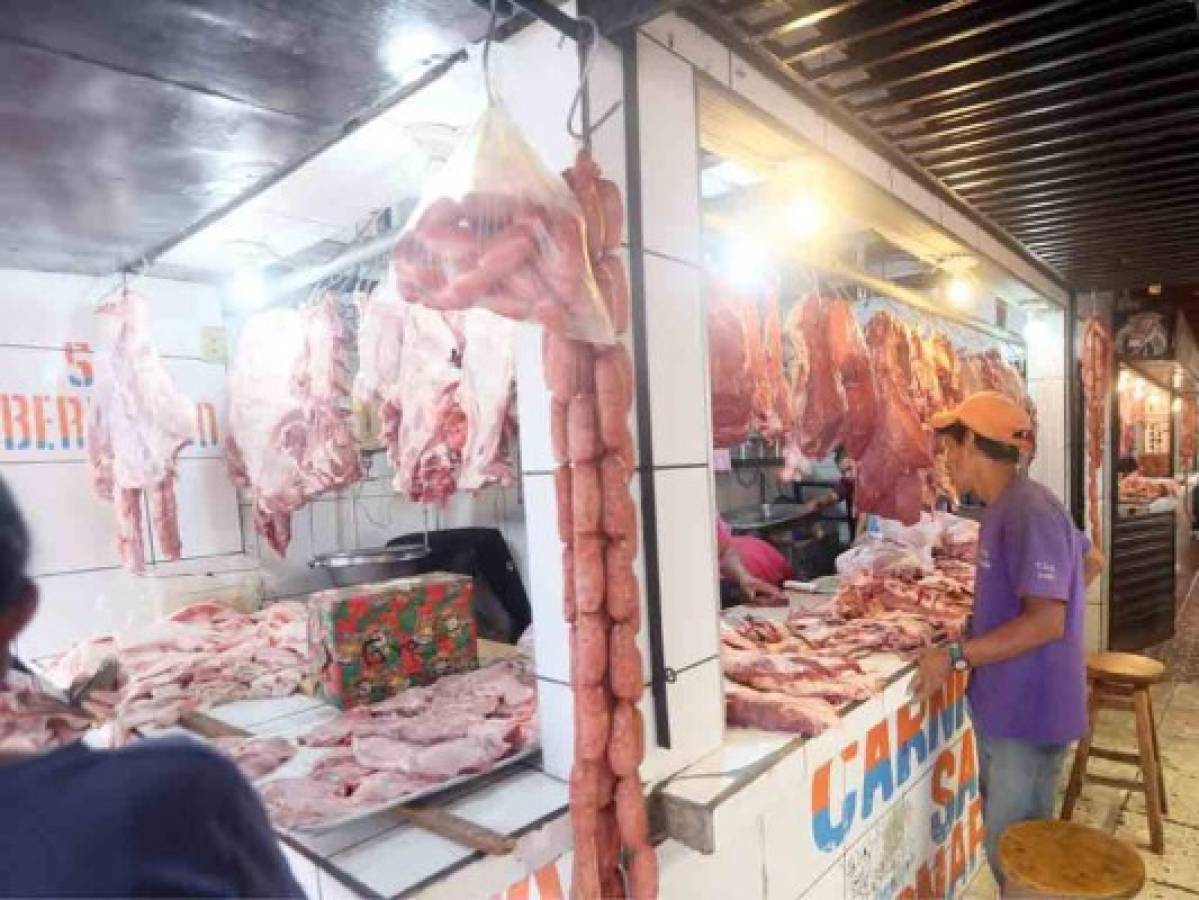 Tegucigalpa, el mayor mercado de la carne de cerdo a nivel nacional