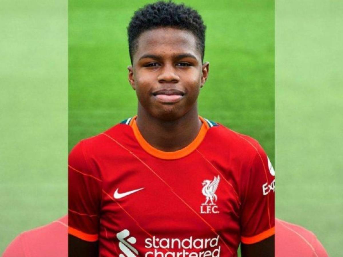 Hijo de Maynor Figueroa jugará la Champions League con el Liverpool de Inglaterra  