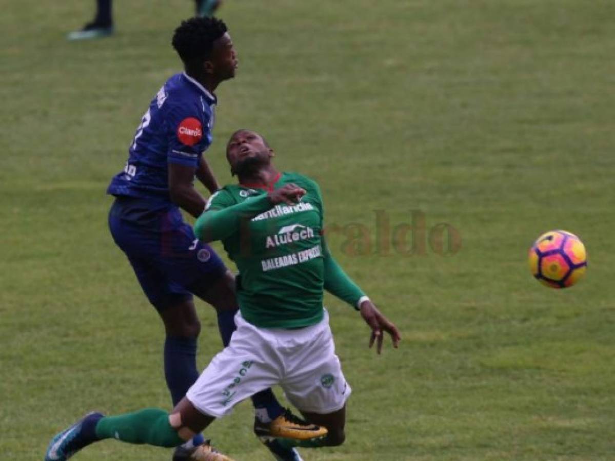 Motagua y Marathón empatan 1-1 en la final de ida y el Verde saca un punto de oro