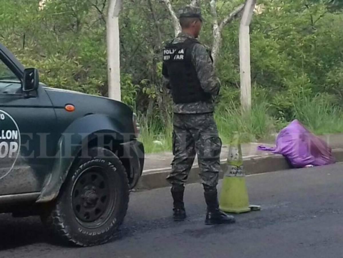 Hallan cuerpo ensabanado en cercanías de represa Los Laureles de la capital de Honduras