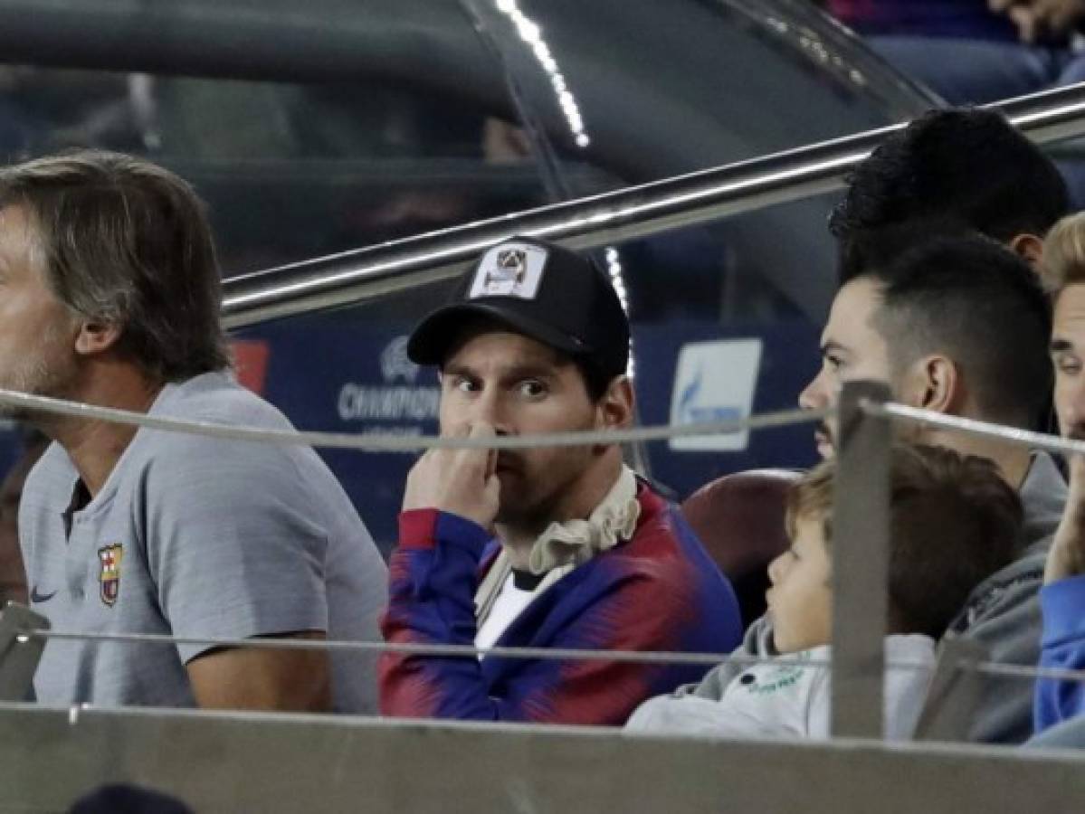 Messi es convocado para el partido de Champions Inter vs Barcelona