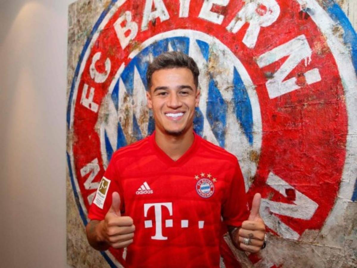 El brasileño Coutinho llega al Bayern de Múnich cedido por el FC Barcelona