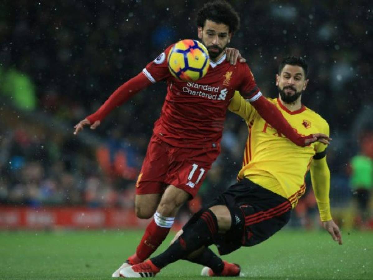 Salah propulsa al Liverpool al podio provisional de la Premier League