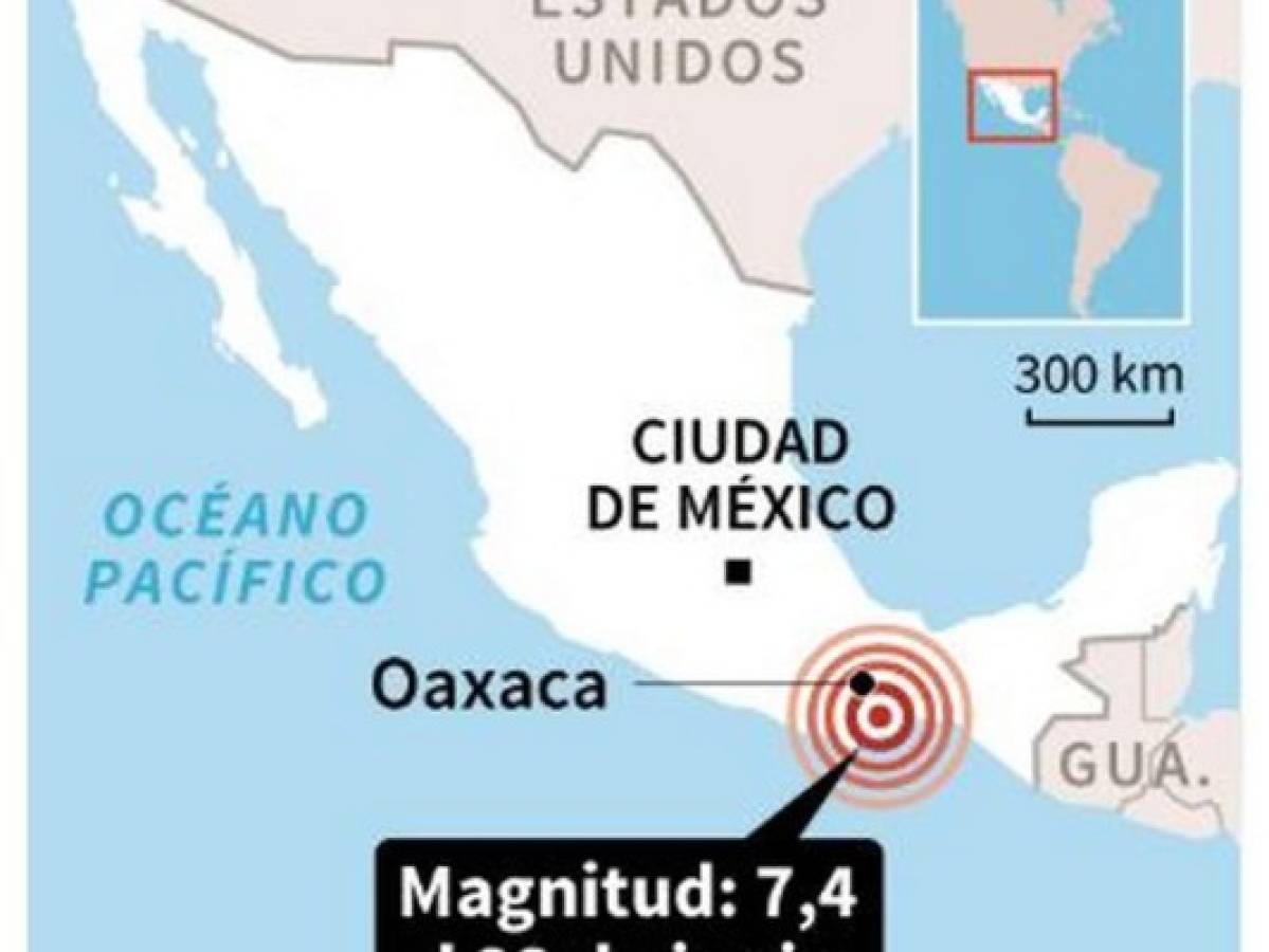 Potente sismo de magnitud 7.5 sacude México y genera pánico