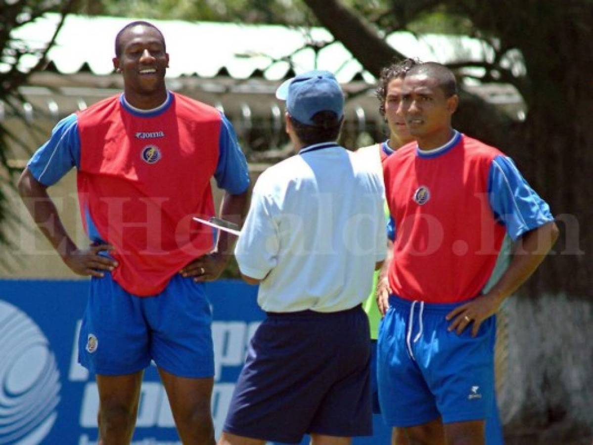 Andy Herron visita a Jorge Luis Pinto en campamento de la H y dice que no ante de espía