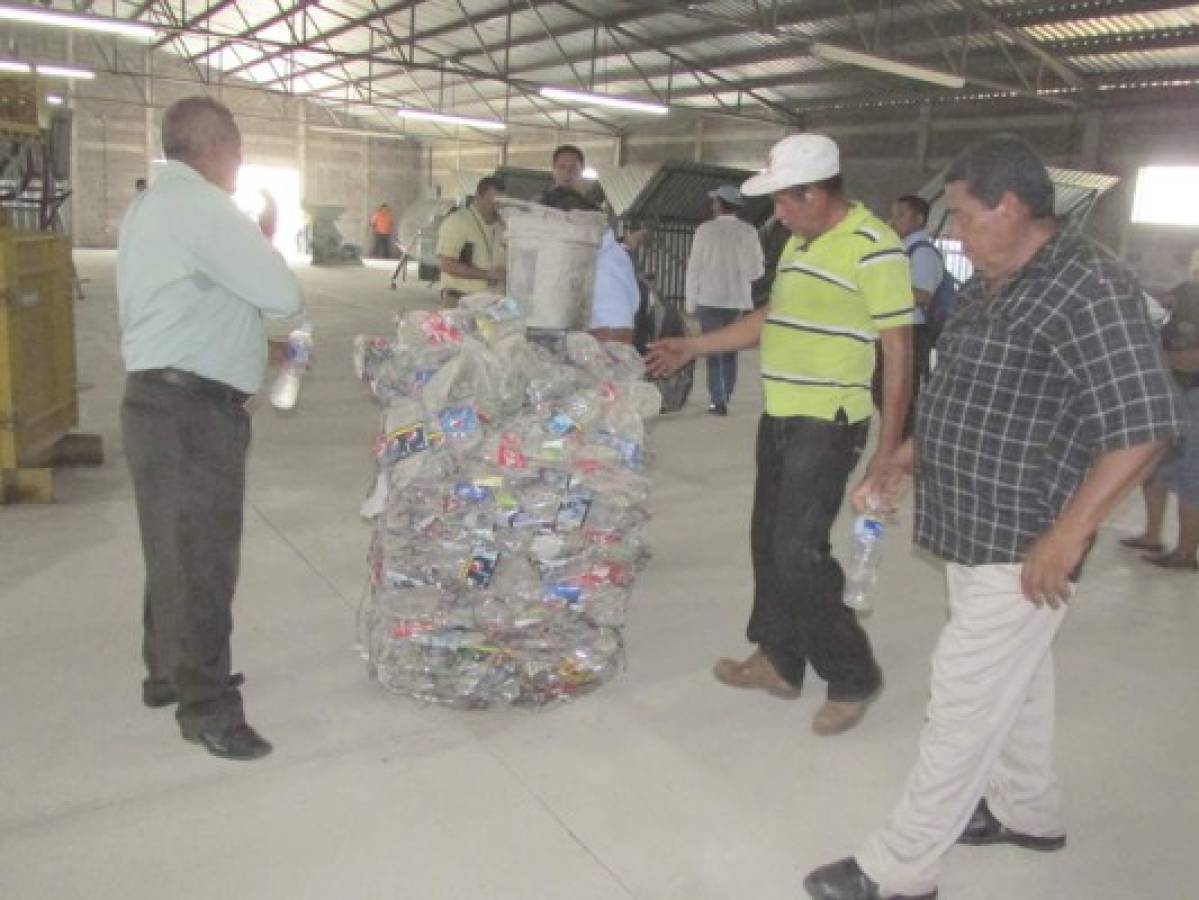 Lista para habilitar planta recicladora en Marcovia