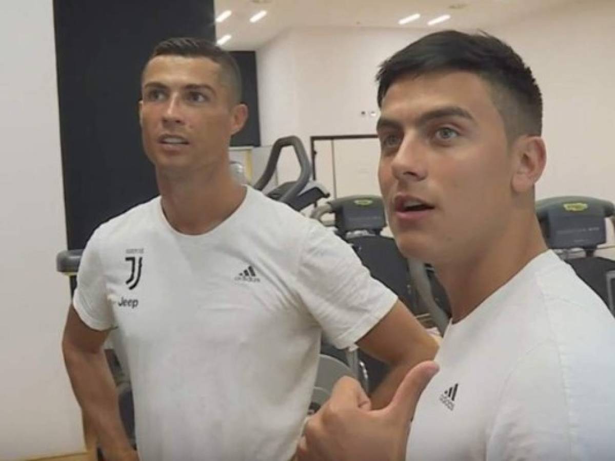 VÍDEO: Cristiano Ronaldo y Paulo Dybala, una dupla que ya se entiende