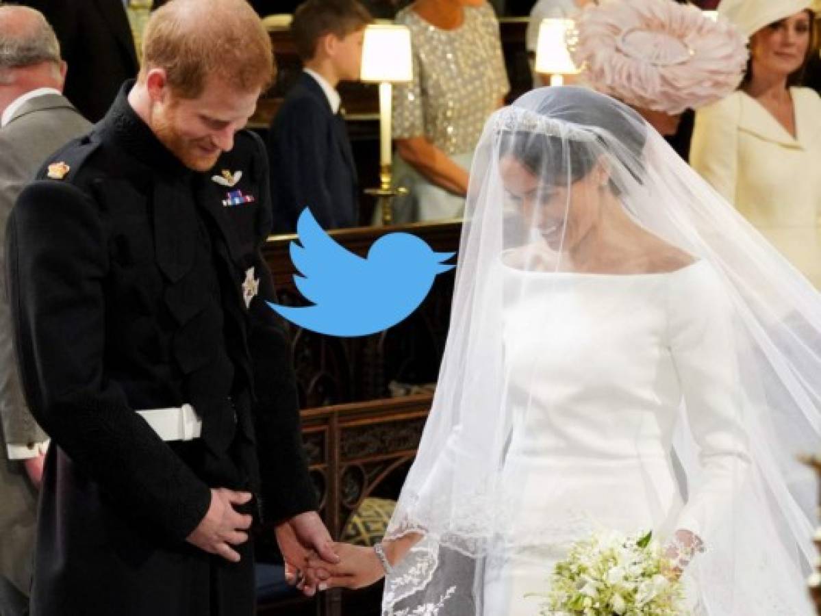 Más de 6 millones de tweets por la boda real de Meghan Markle y el príncipe Harry