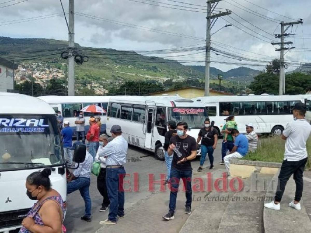 ¿Qué exigen los transportistas en la capital de Honduras?