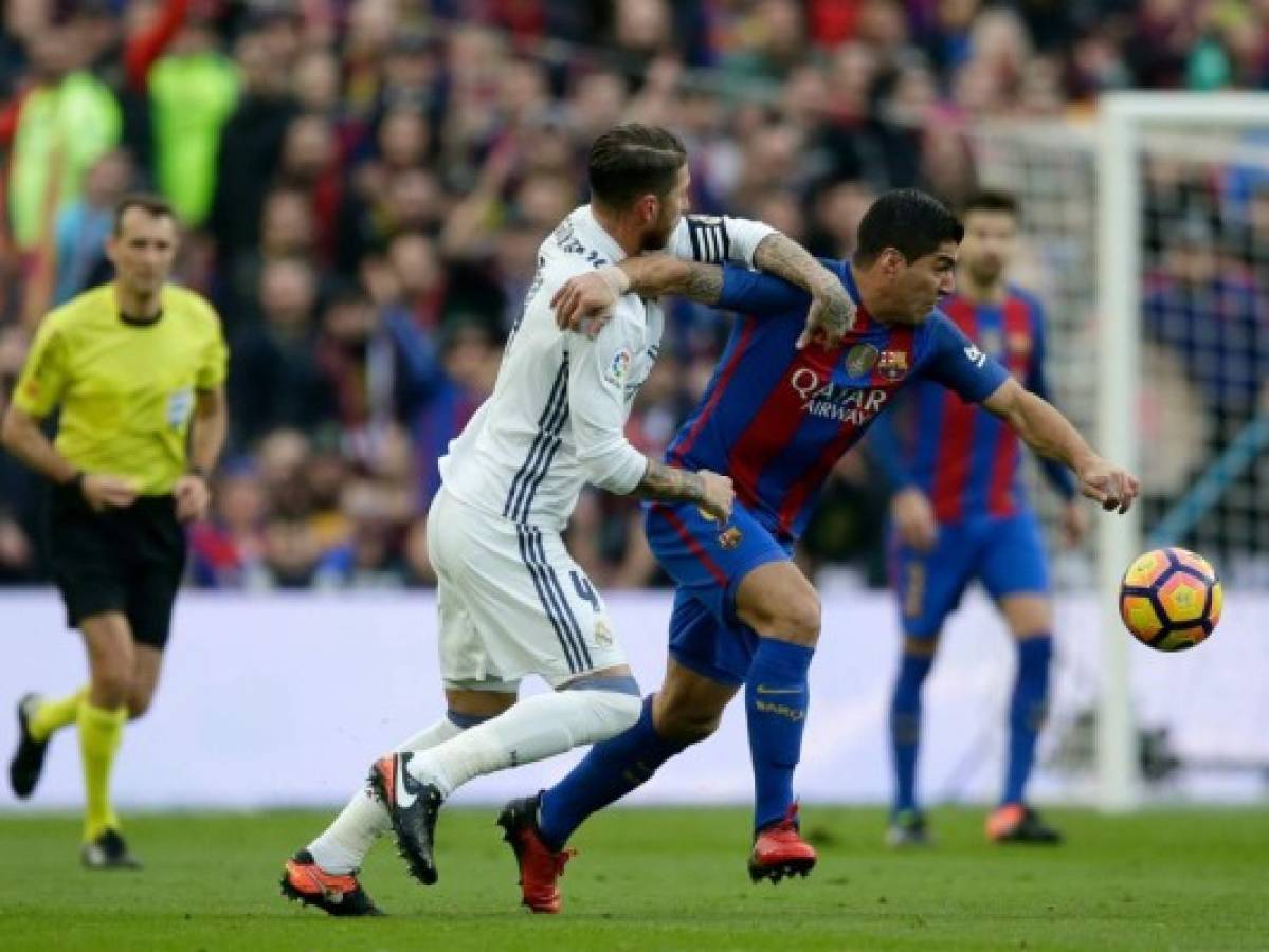 Sergio Ramos empata para Real Madrid el clásico contra el Barcelona sobre la hora en el Camp Nou