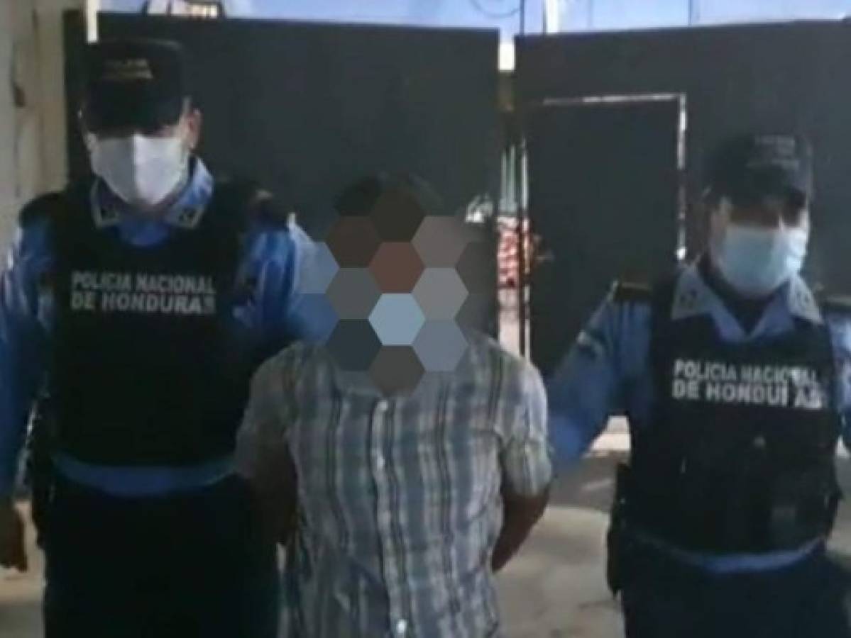 Arrestan a hombre acusado de violar a su hijastra de 9 años en Choloma, Cortés