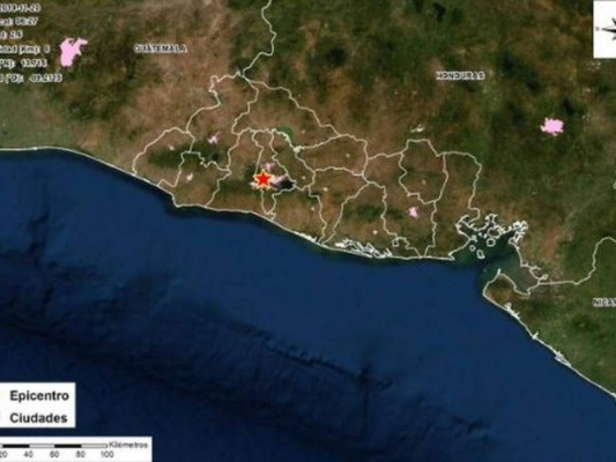 Sismo de 2.6 remece noroeste de la capital salvadoreña