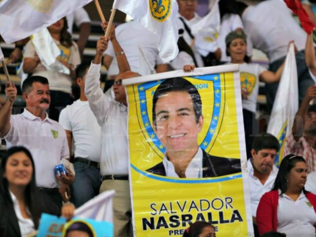 Alianza de oposición confirma a Salvador Nasralla como presidenciable y presenta sus propuestas de gobierno