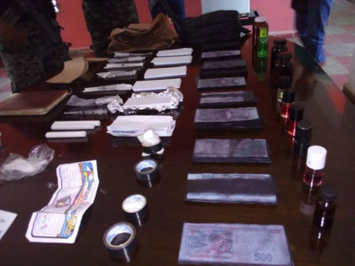 Con más de 300 mil lempiras falsos capturan a dos hombres en el barrio El Centro, Danlí