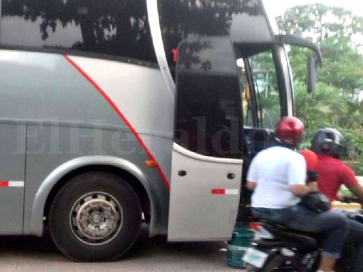 Autobús del Honduras de El Progreso se accidenta en Tocoa