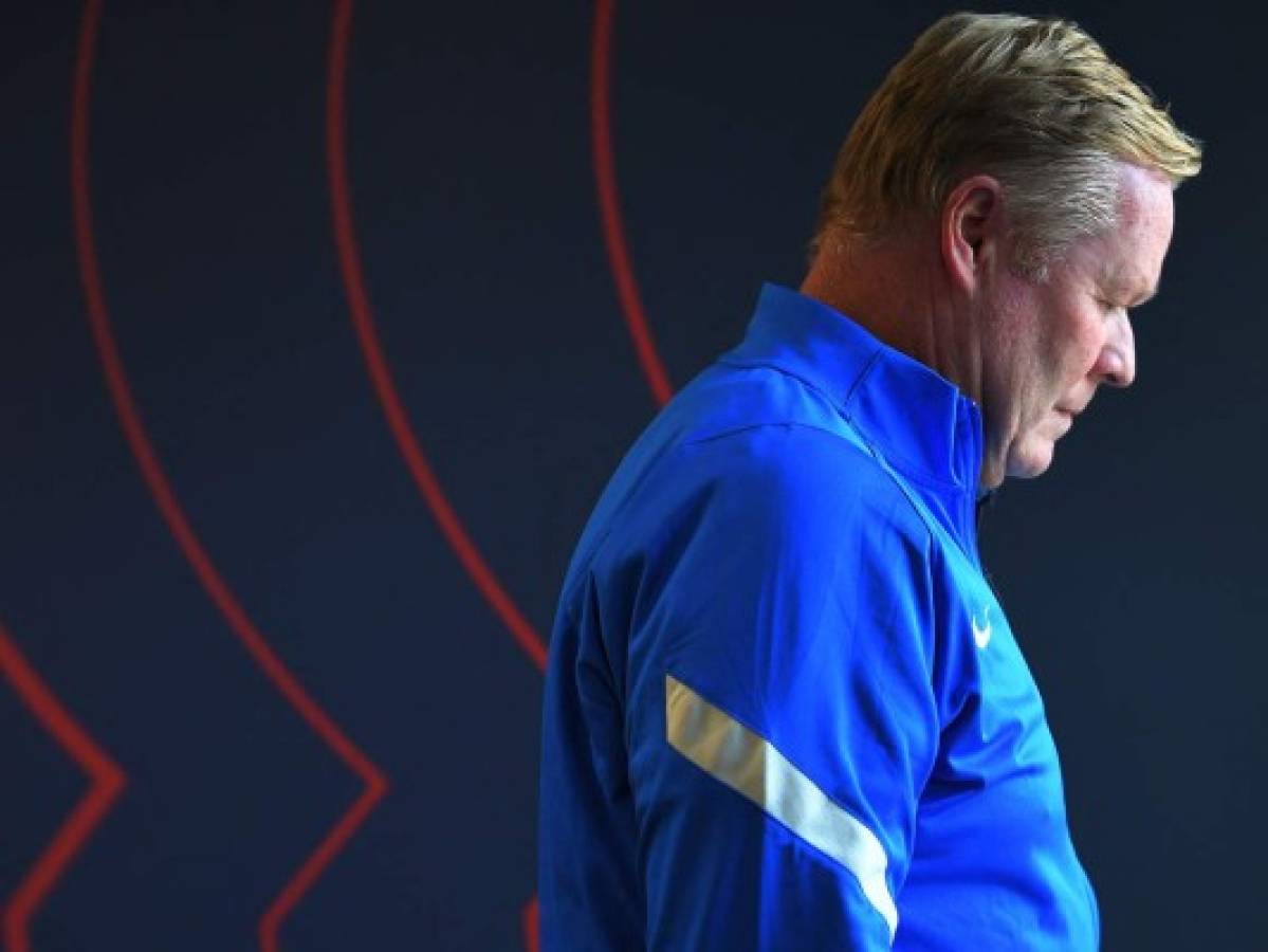 Los números rojos de Ronald Koeman con el Barcelona  