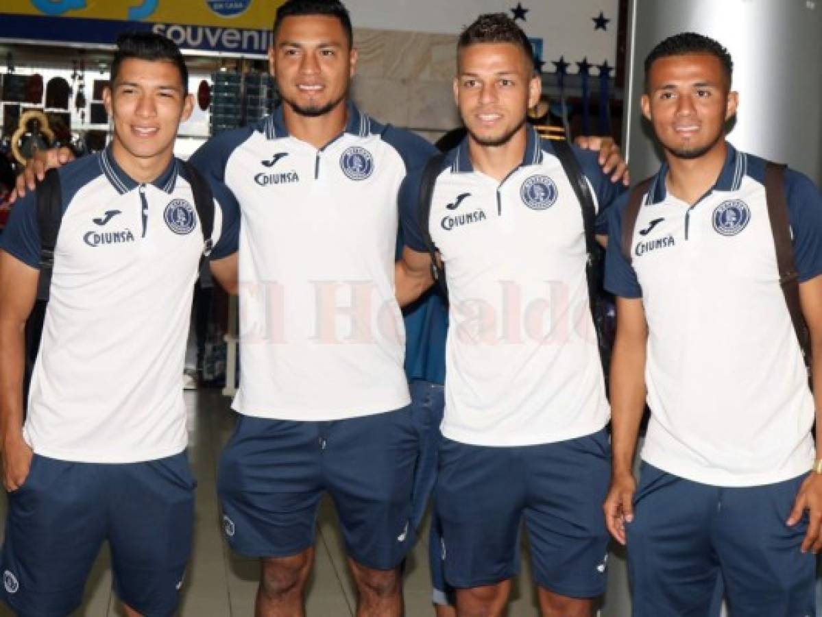 Motagua viajó a Panamá para jugar el jueves ante el Tauro por la Liga Concacaf